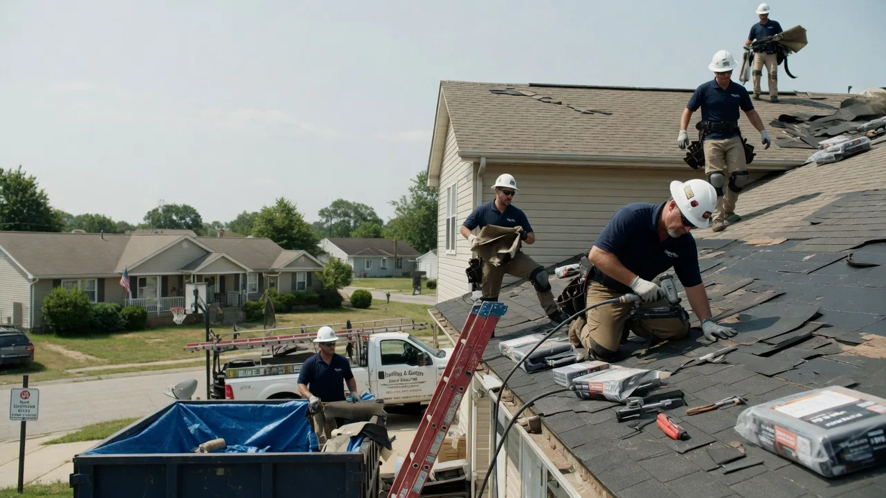 Roof Replacement in Scotts Hill, TN near me